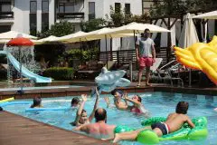 Открити басейни в хотел 9 | Lucky Bansko