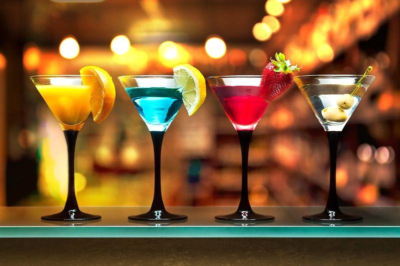 Cocktails in a bar in Bansko | Lucky Bansko