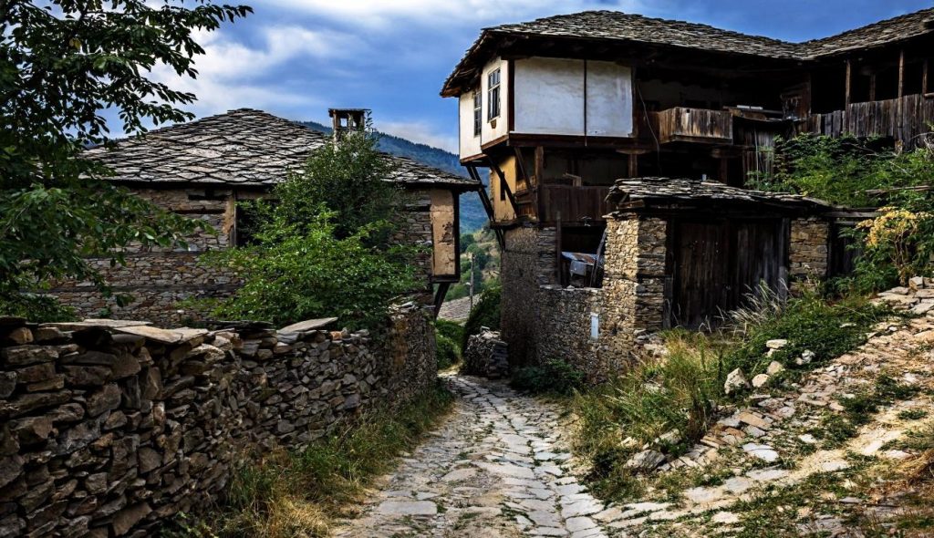 Casă veche în satul Kovachevitsa