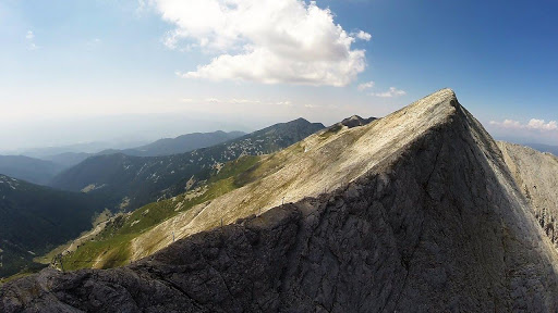 Peak Vihren in the Pirin Mountains