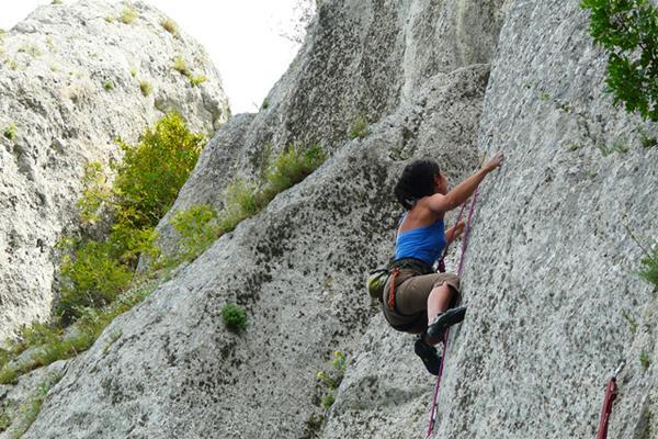 Rock climbing in Bansko