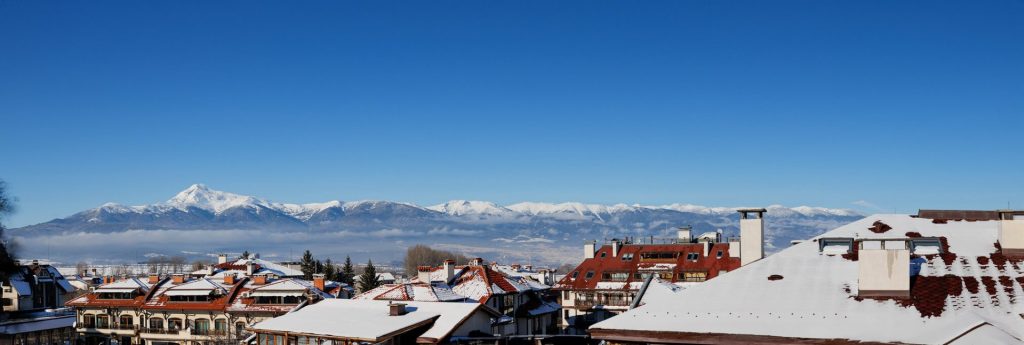 Bansko panoramic view