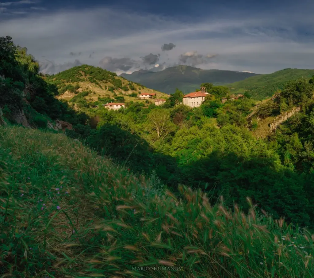 Изглед към село Влахи